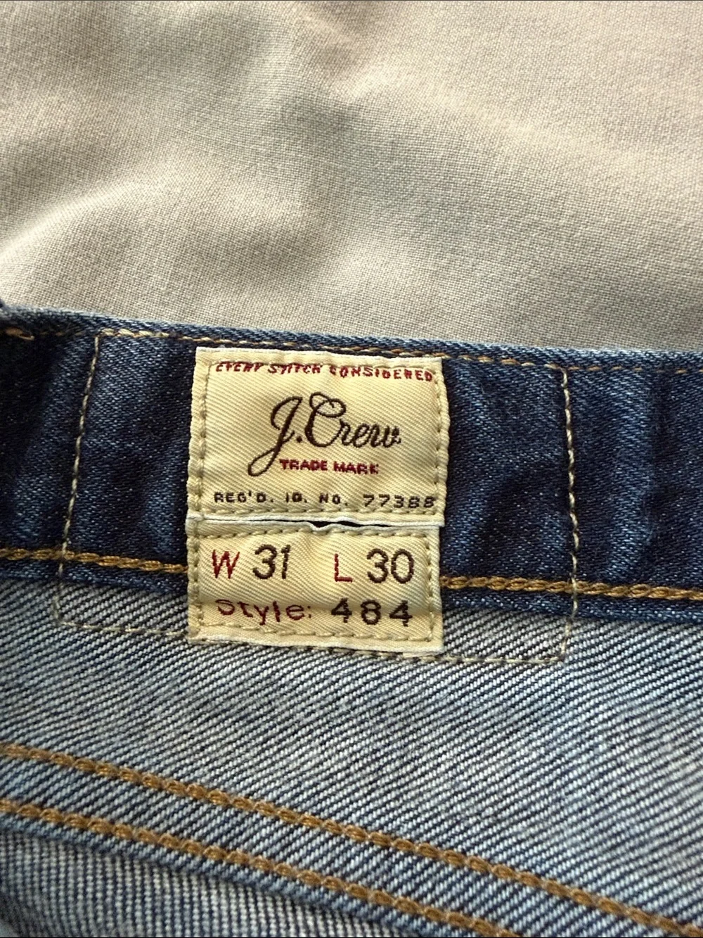 J. Crew slim straight